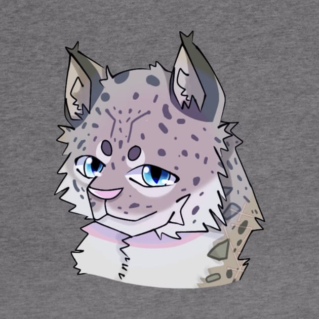 First Time Drawing Snow Leopard by RazonxX